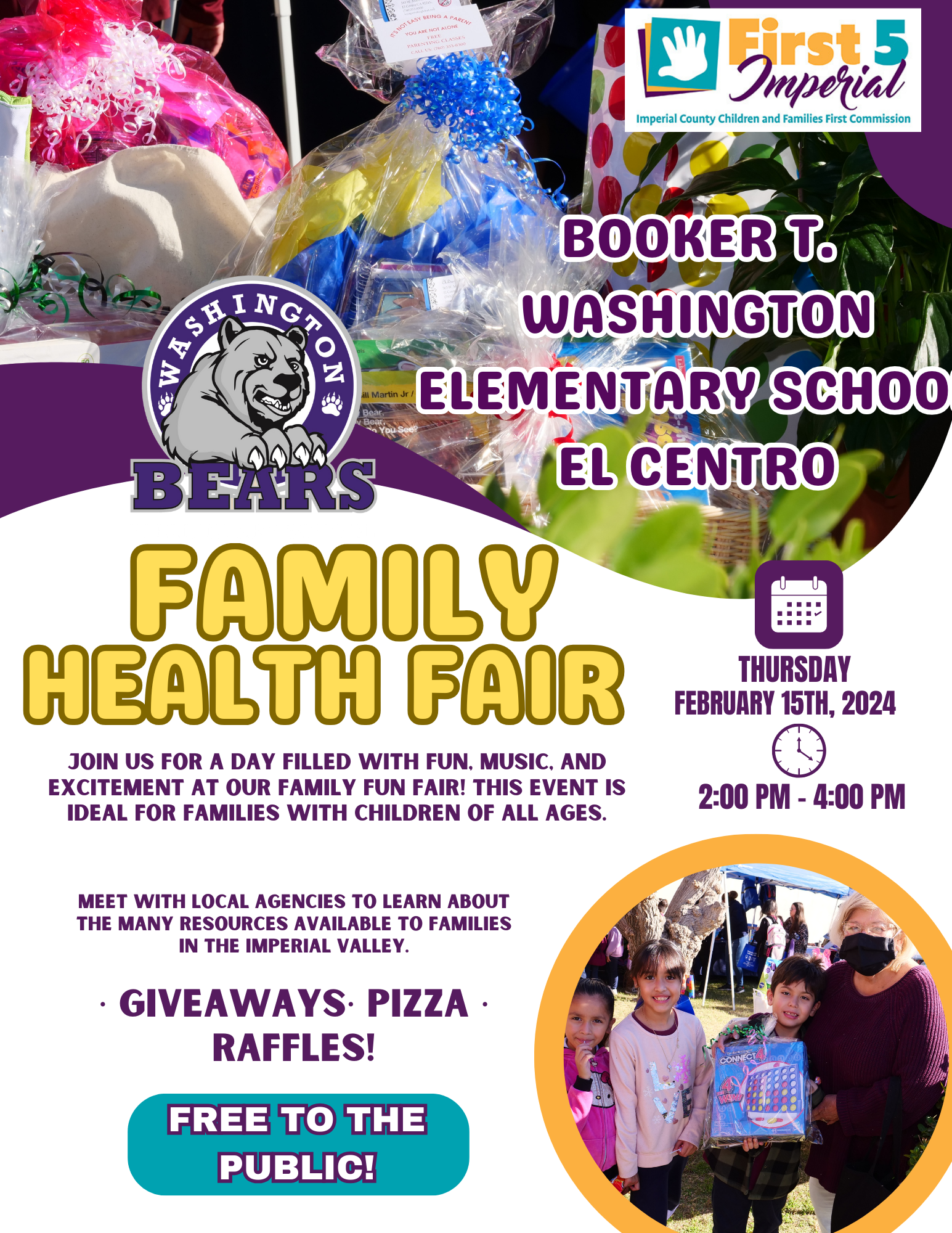 Family Health Fair Flyer